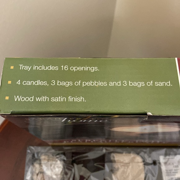 WOODEN SERENITY TRAY - Picture 2 of 2